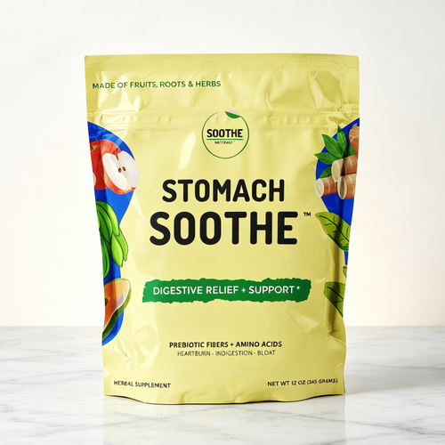 Soothe Naturals Stomach Soothe Acid Reflux Powder 30 Servings